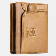Limited Stock: RFID Blocking Genuine Leather Trifold Wallet for Men