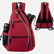 Portable Pickleball Racket Bag Lightweight Sports Sling Backpack