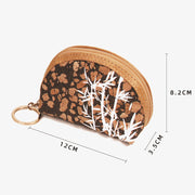 Recyclable Coffee Grounds Coin Wallet Environmentally Friendly Material Purse