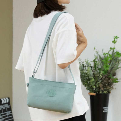 <Shipped within 24 hours> Double Compartment Crossbody Bag Casual Shoulder Purse