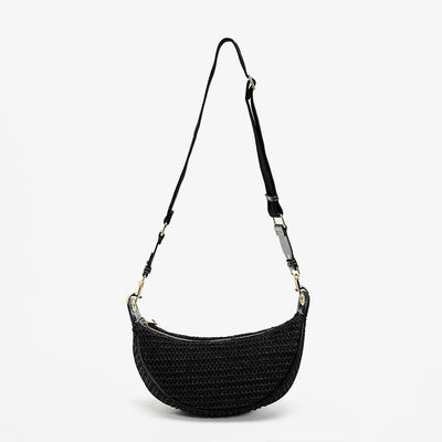 Straw Woven Bag Hobo Bag Crossbody Shoulder Purse for Women