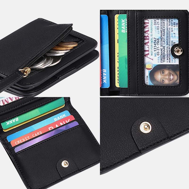 RFID Blocking Slim Bifold Elegant Wallet