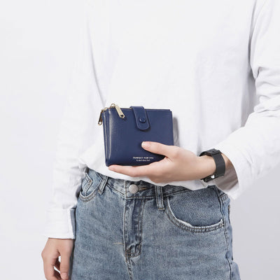 Anti-theft Classic Soft Short Wallet