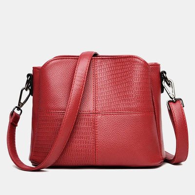 Purses and Handbags for Women Multi-Compartment PU Crossbody Bag Shoulder Bag