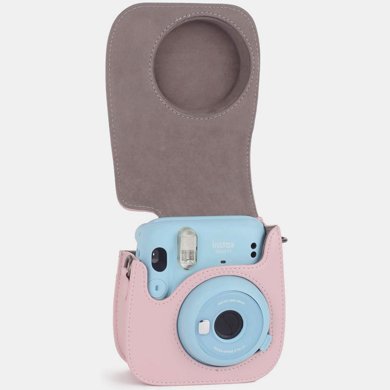 Instant Camera Crossbody Protective Case Compatible with Instax Mini 11