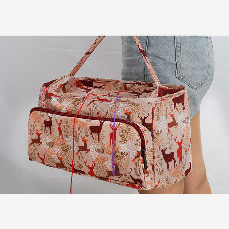 Knitting Needles Storage Bag Home Threads Accessories Buggy Bag