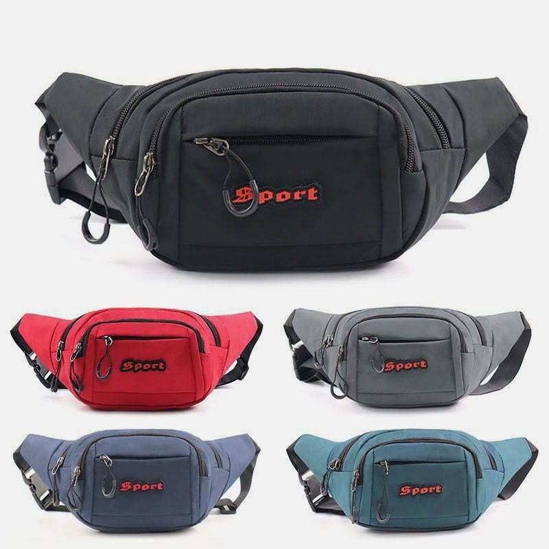 Waterproof Waist Bag Casual Waist Pack Chest Bag For Women Men