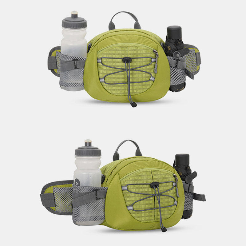 Outdoor Hiking Fishing Waist Bag with Crossbody Strap