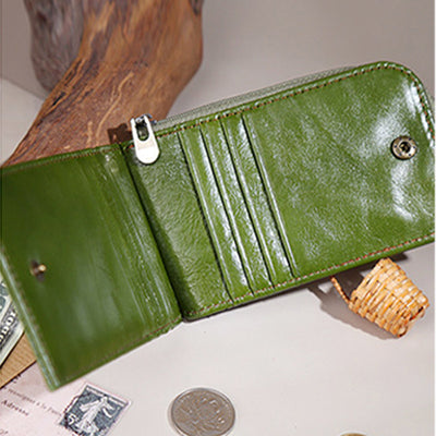 RFID Anti-theft Vintage Wallet Card Holder