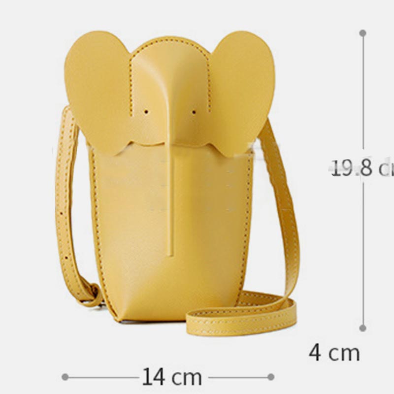 Cute Elephant Crossbody Phone Bag