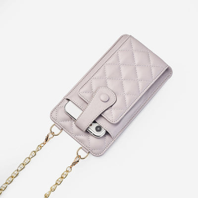 Elegant Embossing Small Crossbody Phone Bag