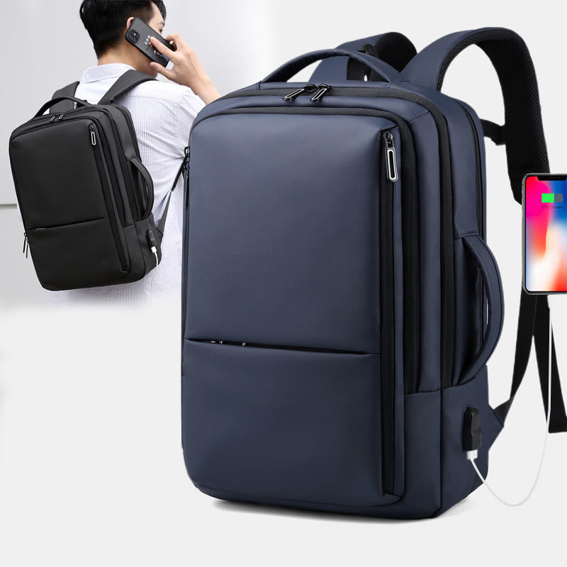 Backpack For Men Business Waterproof Large Capacity Computer Bag