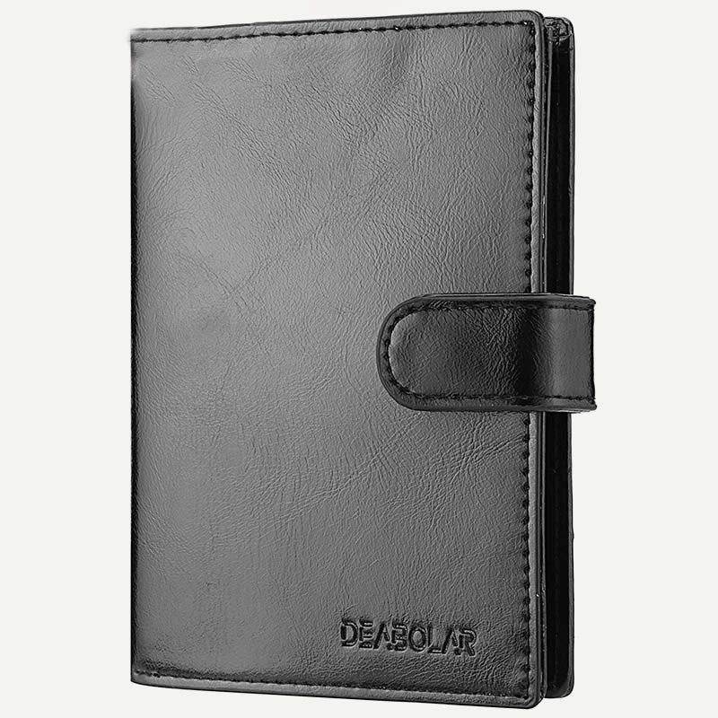 Leather Passport Holder Wallet Card Holder Passport Case