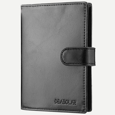 Leather Passport Holder Wallet Card Holder Passport Case