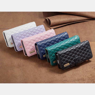 Unisex Luxury Leather Wallet Case Fits for Samsung Galaxy Z Fold 3 4 5 6