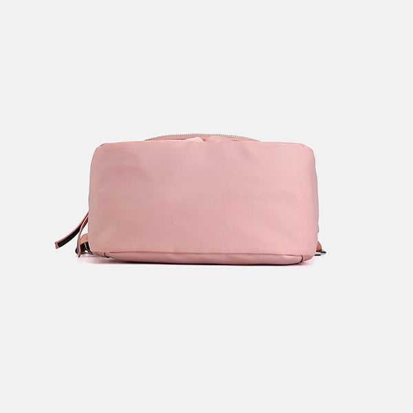 Solid Color Waterproof Casual Crossbody Bag