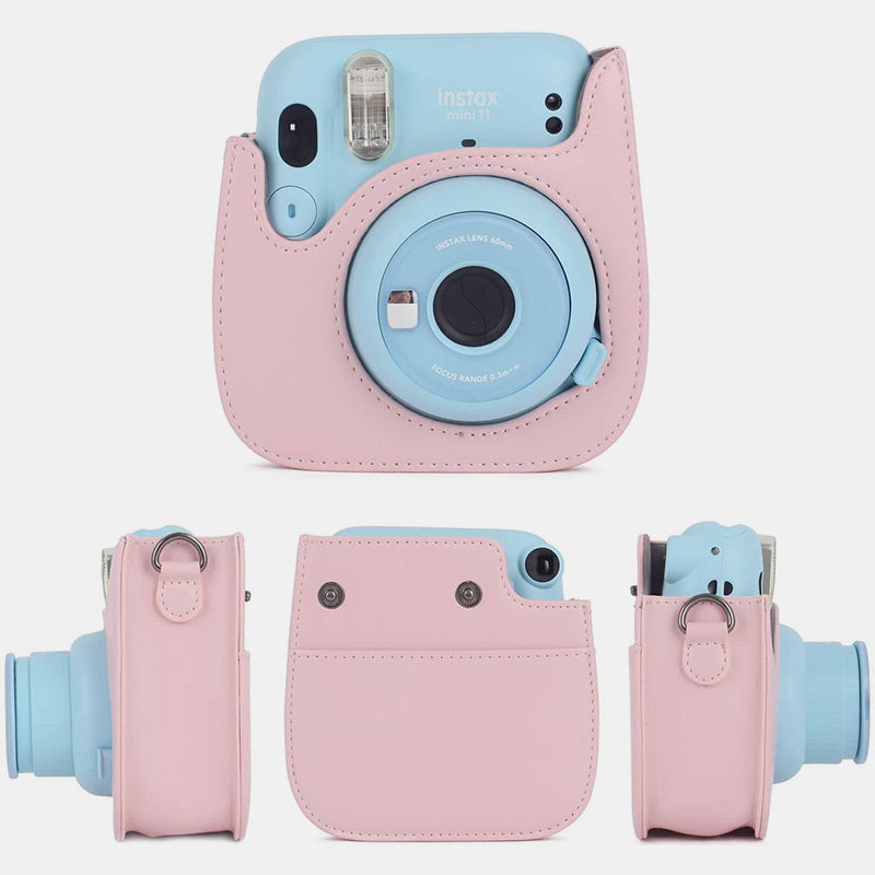 Instant Camera Crossbody Protective Case Compatible with Instax Mini 11