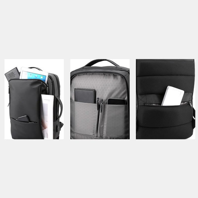 Backpack For Men Business Waterproof Large Capacity Computer Bag