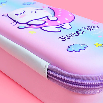 Cute Pencil Case For Kids Large Capacity Coded Lock Case