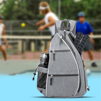 Portable Pickleball Racket Bag Lightweight Sports Sling Backpack