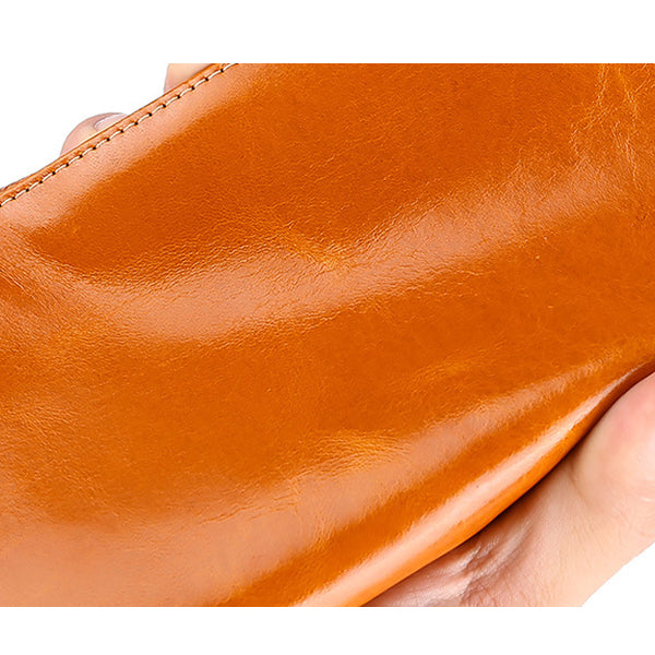 <Shipped within 24 hours> Women's Rfid Blocking Genuine Leather Wallet