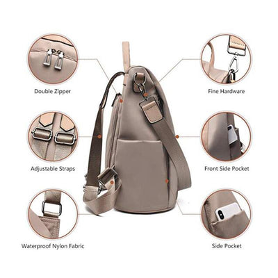 Women's Large Capacity Anti-theft Travel Bag