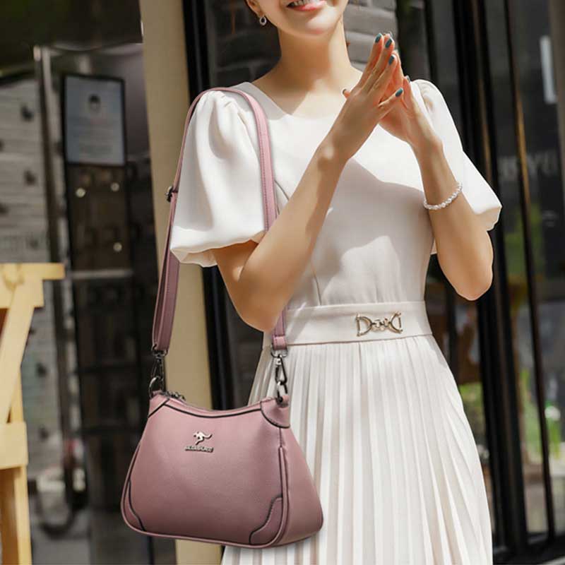 3 Way-use Large Capacity Shoulder Bag Crossbody Bag Handbag