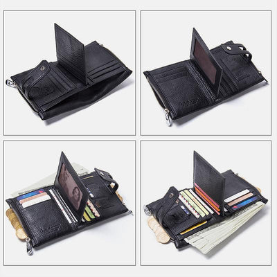 Genuine Leather Casual Vintage Wallet