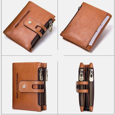 Genuine Leather Casual Vintage Wallet