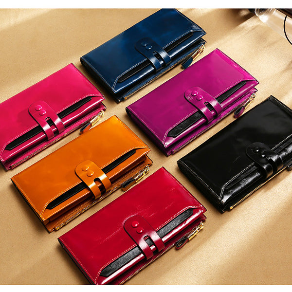 Limited Stock: Women's Rfid Blocking  Genuine Leather Wallet