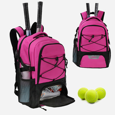 Sports Backpack Tennis Pickle Racket Bag Women Men Oxford Daypack