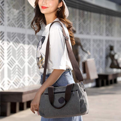 <Shipped within 24 hours> High Capacity Multi-Pocket Crossbody Handbag