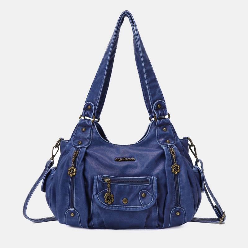 <Shipped within 24 hours> Multi-Pocket Travel Shoulder Bag Tote