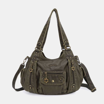 Multi-Pocket Travel Messenger Shoulder Bag