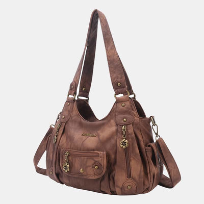 Multi-Pocket Travel Messenger Shoulder Bag