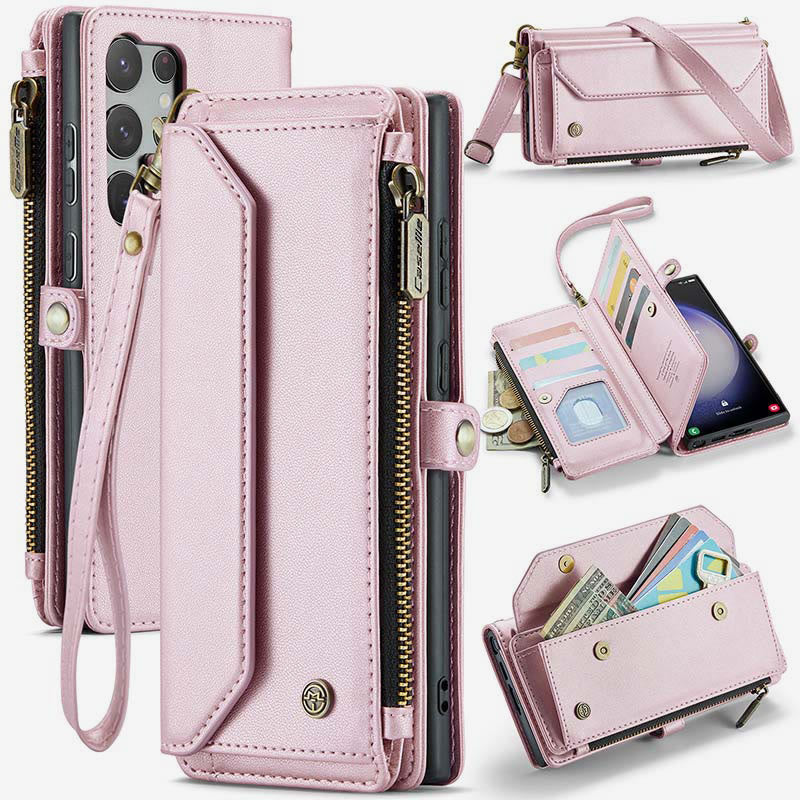 Cellphone Bag Wallet for iPhone RFID Blocking Crossbody Purses Clutch