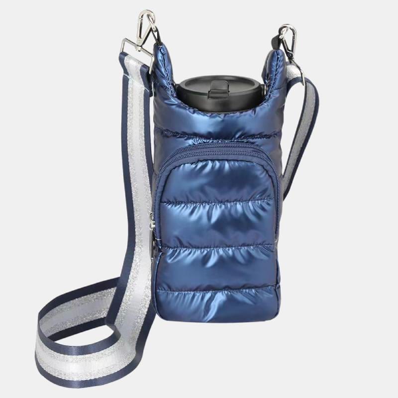 Down Bottle Cover For Winter Outdoor Portable Crossbody Cup Cover