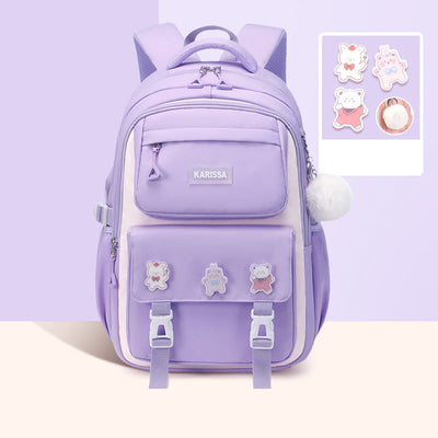 Backpack For Women Cute Accessory Water Resistant Durable Schoolbag