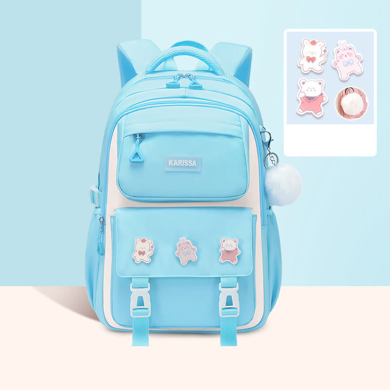 Backpack For Women Cute Accessory Water Resistant Durable Schoolbag