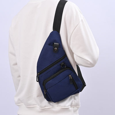 Anti-theft Multi-Pocket Sling Bag Lightweight Travel Underarm Bag