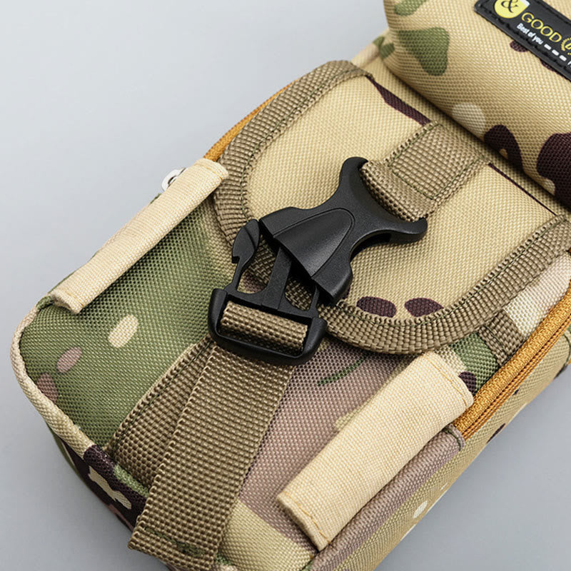 Tactical Large Capacity Pen Pouch Camo Zip Pen Organizer