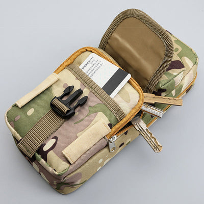 Tactical Large Capacity Pen Pouch Camo Zip Pen Organizer