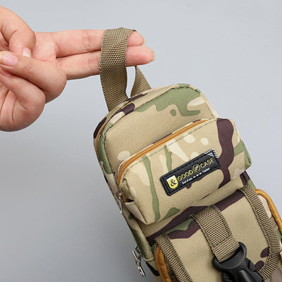 Tactical Large Capacity Pen Pouch Camo Zip Pen Organizer