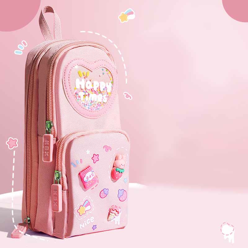 Cute Mini Backpack Pen Pouch Stationery Storage for Girls Teens