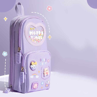 Cute Mini Backpack Pen Pouch Stationery Storage for Girls Teens