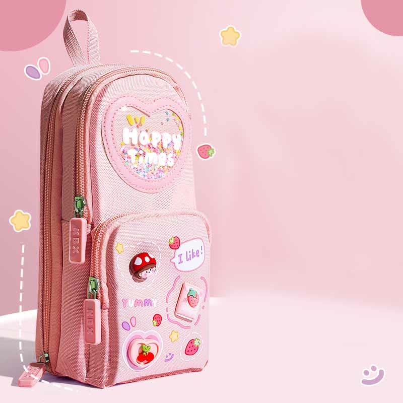 Cute Mini Backpack Pen Pouch Stationery Storage for Girls Teens