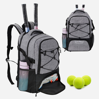 Sports Backpack Tennis Pickle Racket Bag Women Men Oxford Daypack