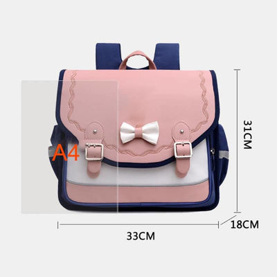 Backpack For Children Horizontal Waterproof Load Relief Primary School Bag