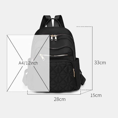 Lightweight Quilted Women Backpack Purse Work Travel Mini Backpack Daypack