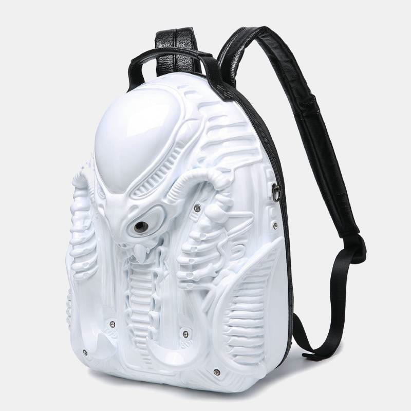 Unique Weird Vegan Leather Backpack Rucksack Novelty Party Purse